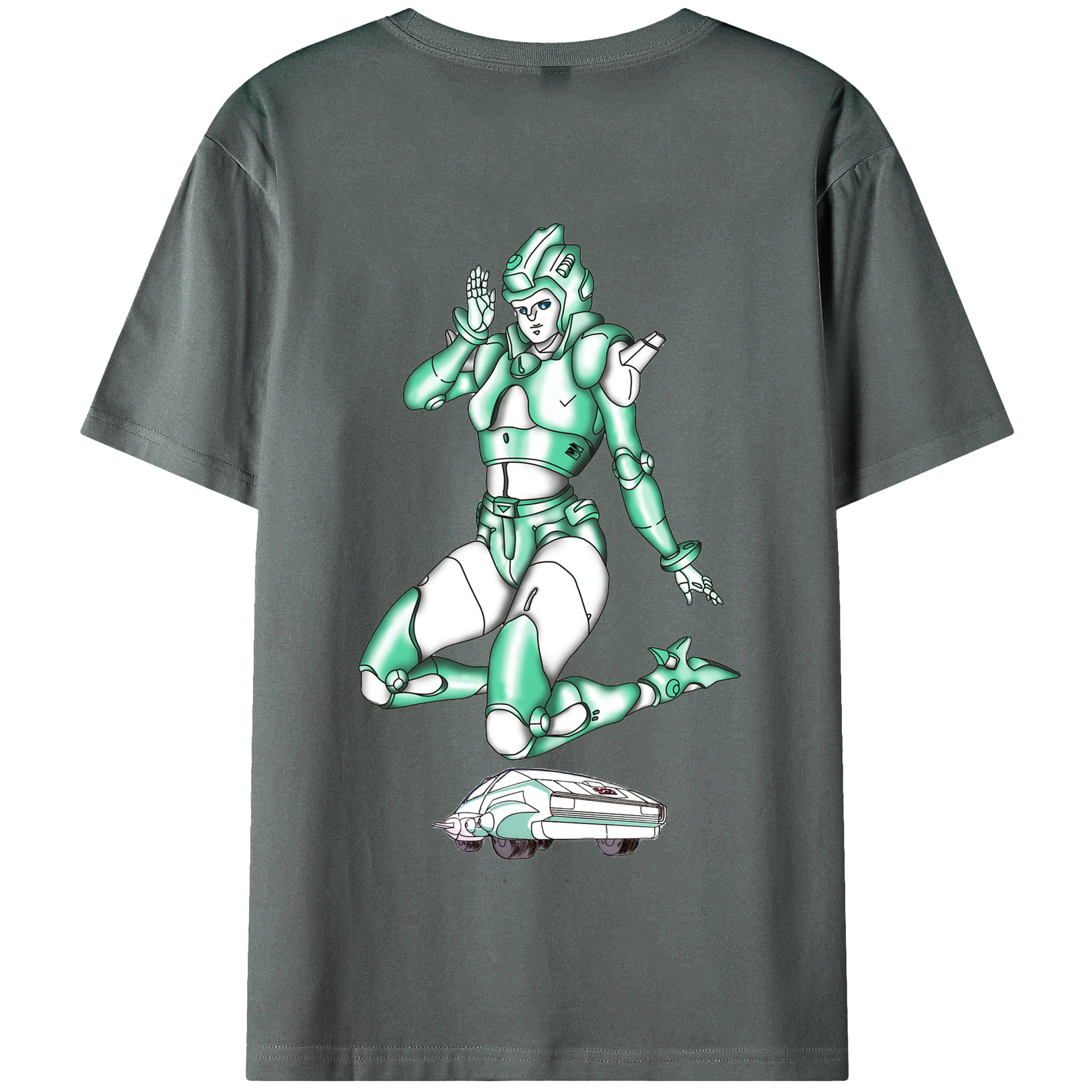 （画像用）  綿100％半袖Tシャツ（背面プリント）